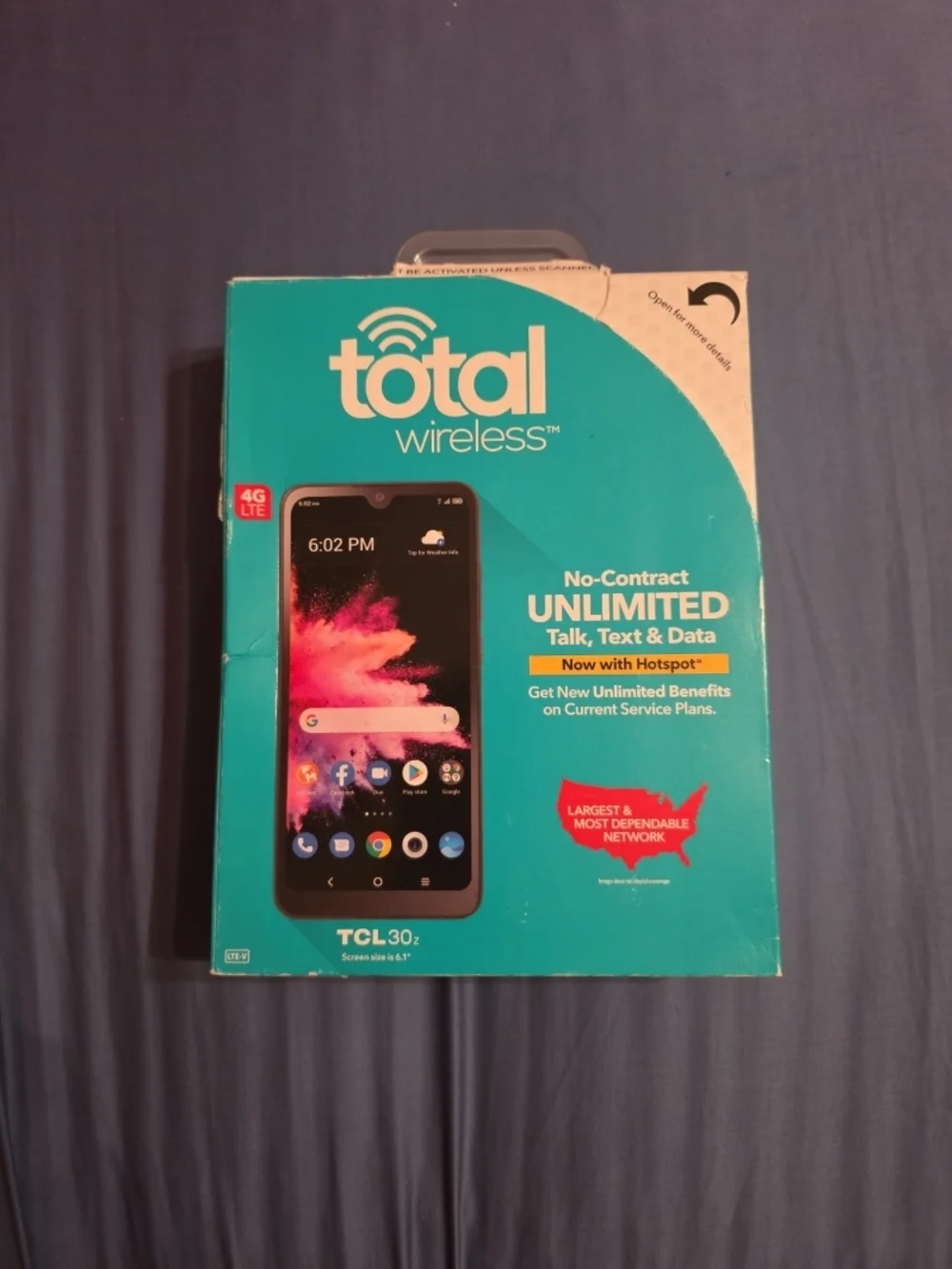TCL 30z, Used - Like New, Locked